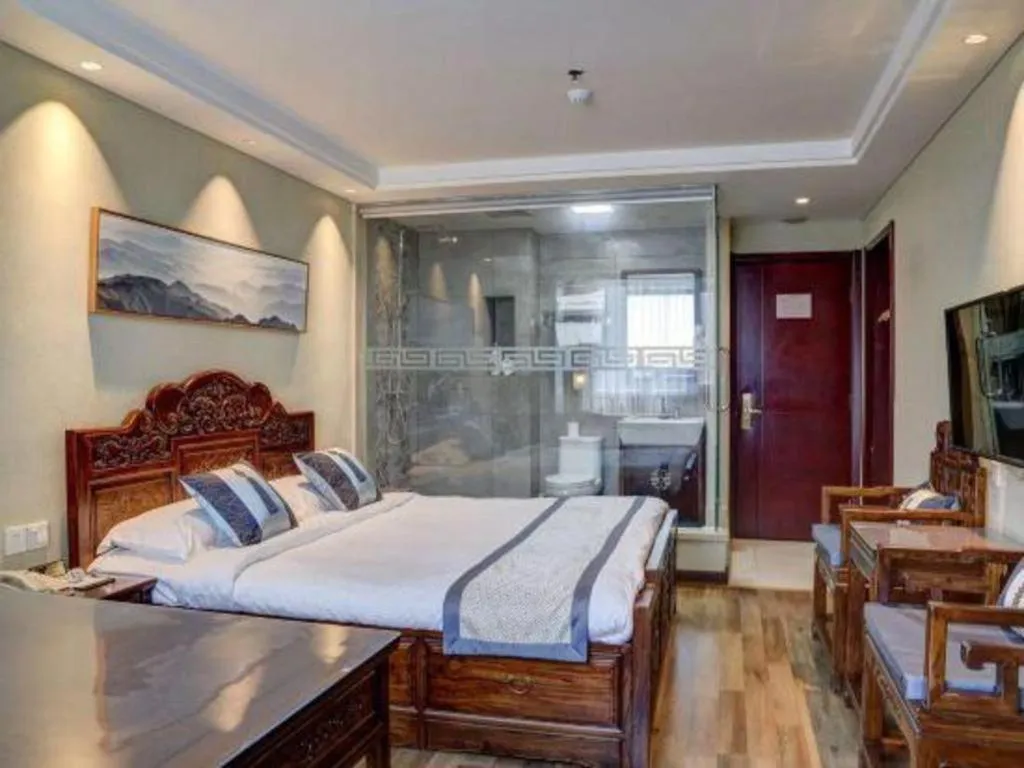 Bed in Beijing Inner Mongolia Hotel Chaoyang