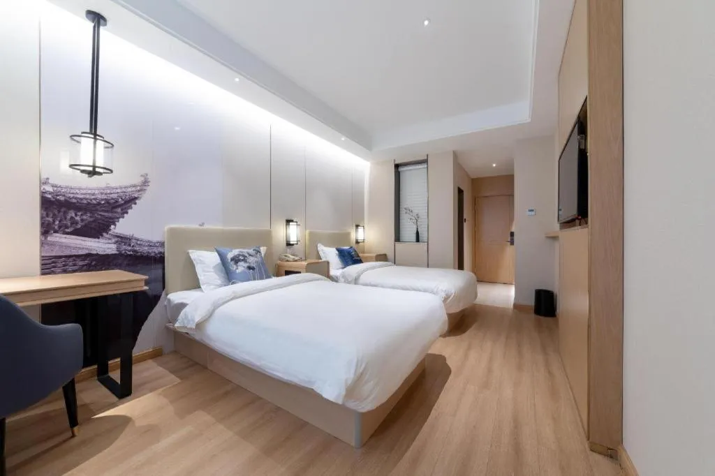 Bed in Beijing Inner Mongolia Hotel Chaoyang