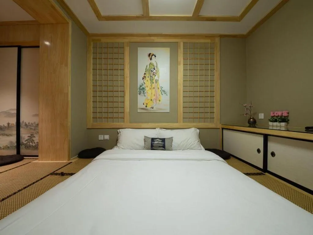 Bed in Beijing Inner Mongolia Hotel Chaoyang