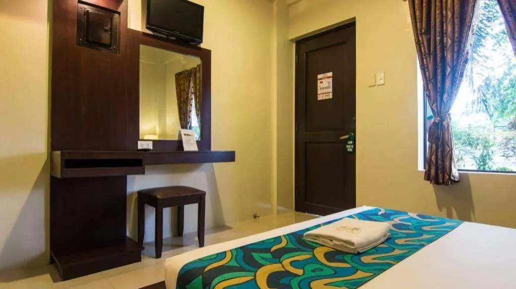 Bed in Driggs Pension House