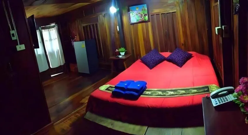Bed in Jidapa Resort