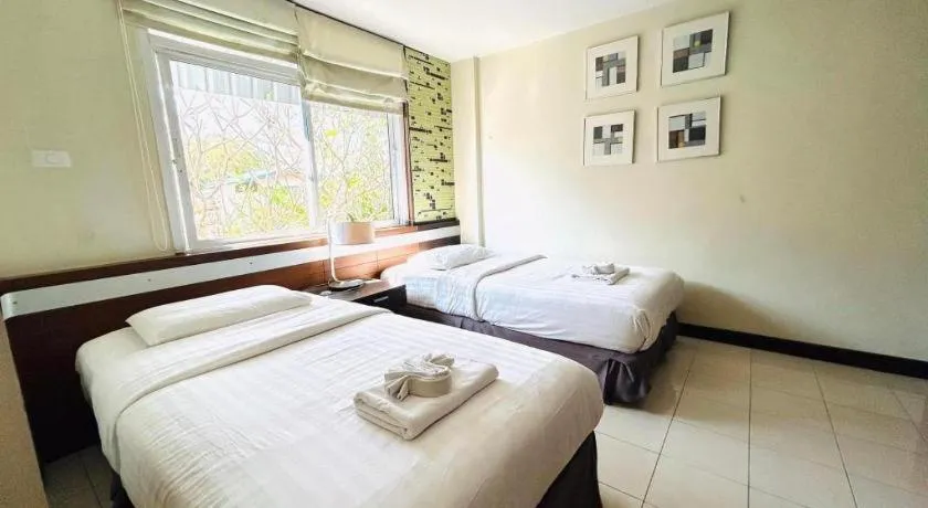 Bed in Huern Che Ta One Hotel