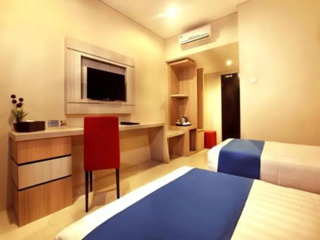 Bed in Asoka Luxury Hotel