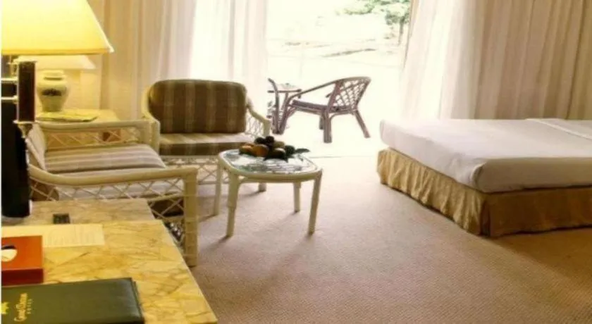 Bed in Grand Mutiara Hotel