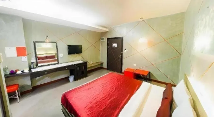 Bed in Loft Living Hotel Khonkaen