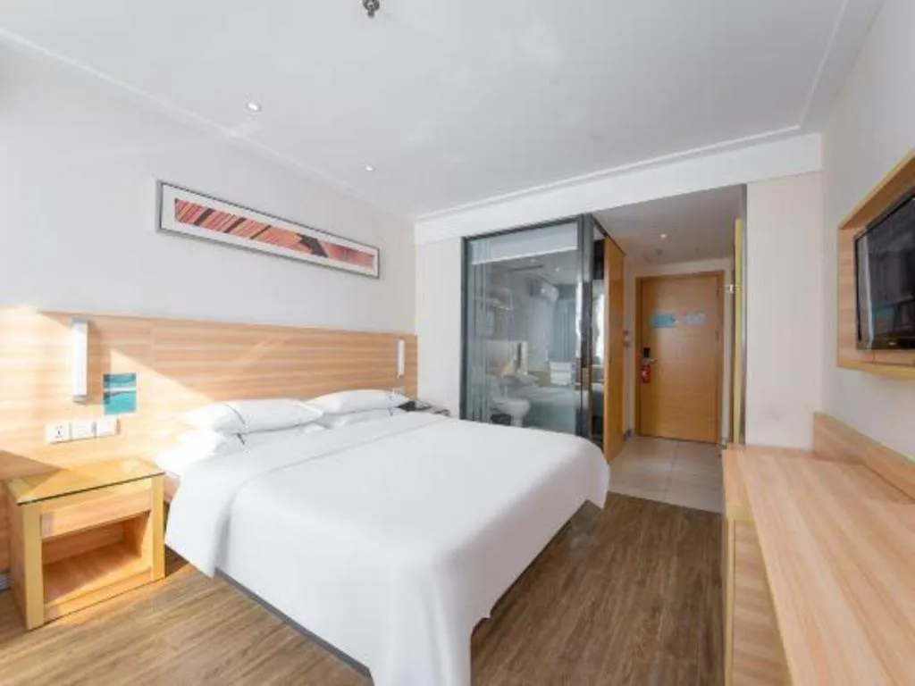 Bed in City Comfort Inn Yangjiang Baili Plaza Mojiang Road