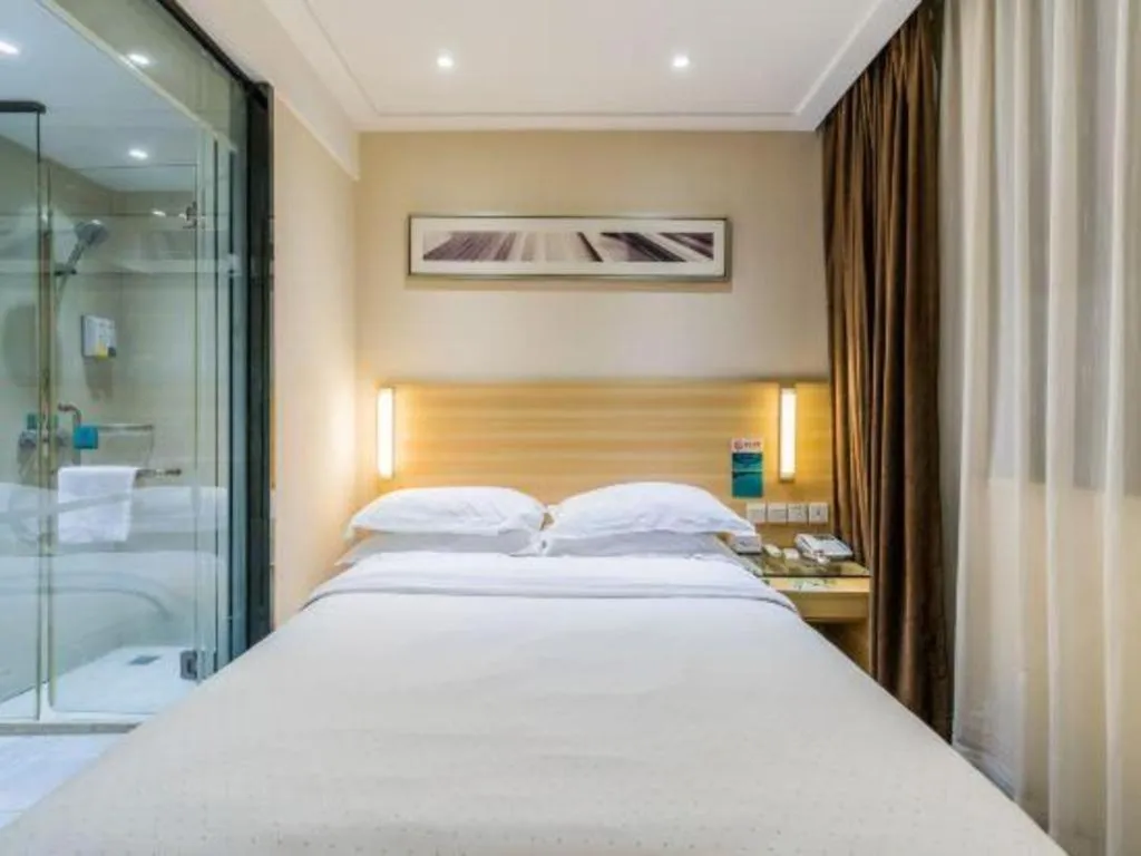 Bed in City Comfort Inn Yangjiang Baili Plaza Mojiang Road