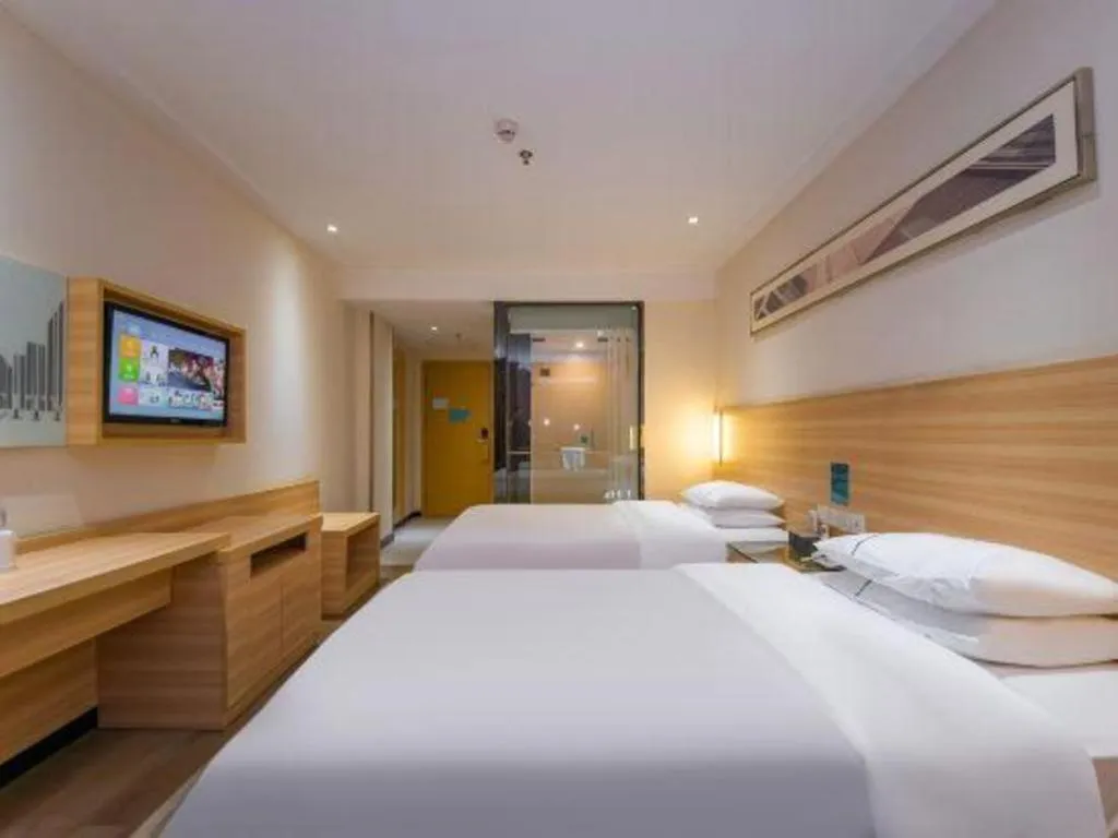 Bed in City Comfort Inn Yangjiang Baili Plaza Mojiang Road