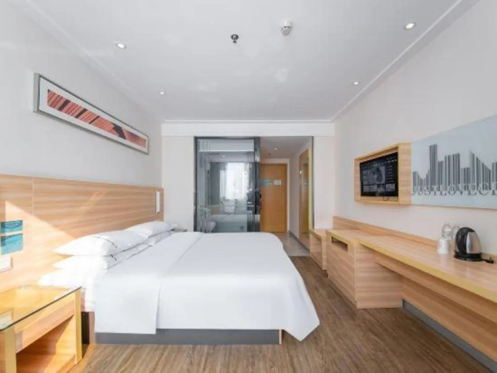 Bed in City Comfort Inn Yangjiang Baili Plaza Mojiang Road