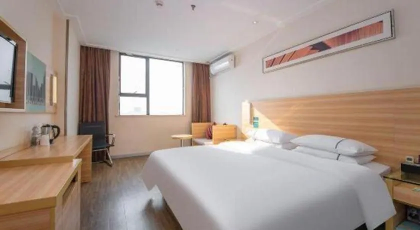 Bed in City Comfort Inn Yangjiang Baili Plaza Mojiang Road