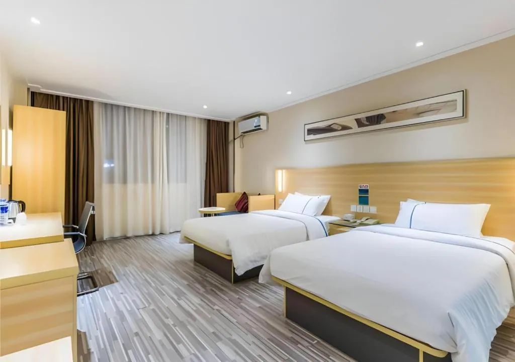 Bed in City Comfort Inn Yangjiang Baili Plaza Mojiang Road