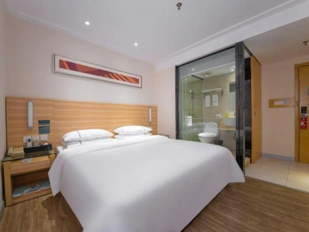 Bed in City Comfort Inn Yangjiang Baili Plaza Mojiang Road