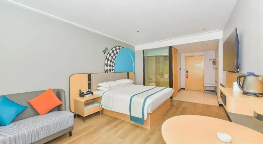 Bed in City Comfort Inn Liuzhou Ma'anshan Rongjun Road