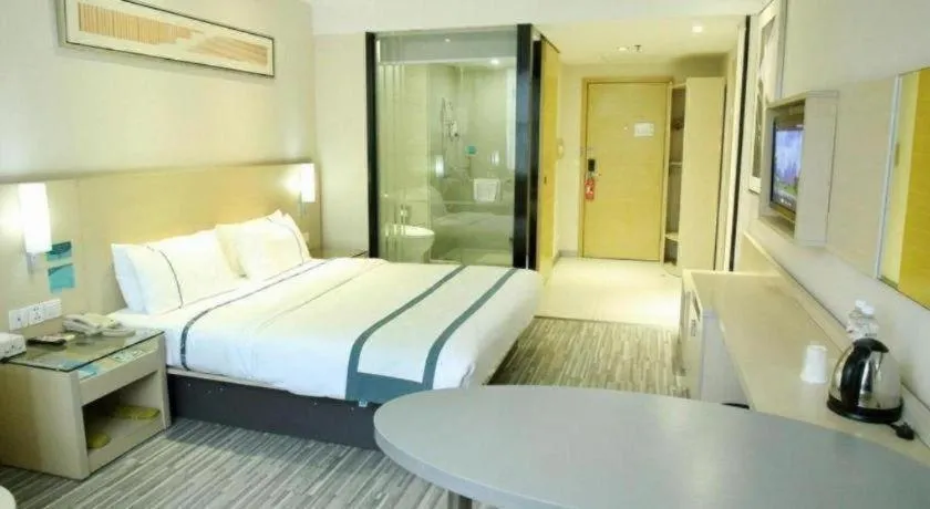 Bed in City Comfort Inn Liuzhou Ma'anshan Rongjun Road