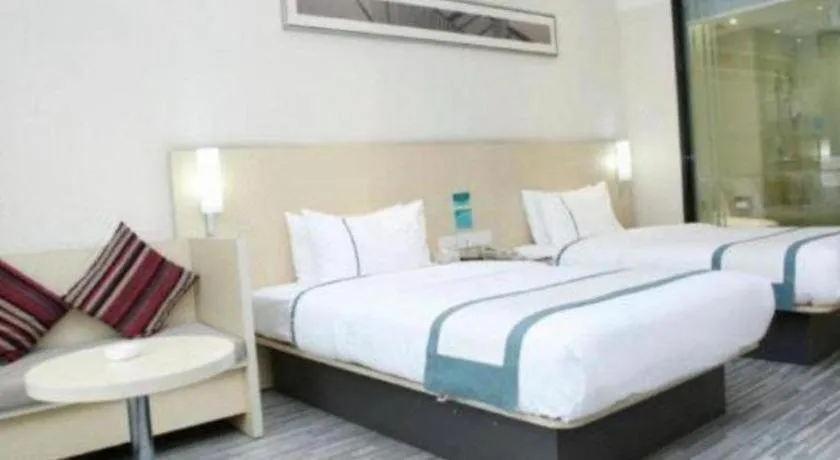 Bed in City Comfort Inn Liuzhou Ma'anshan Rongjun Road