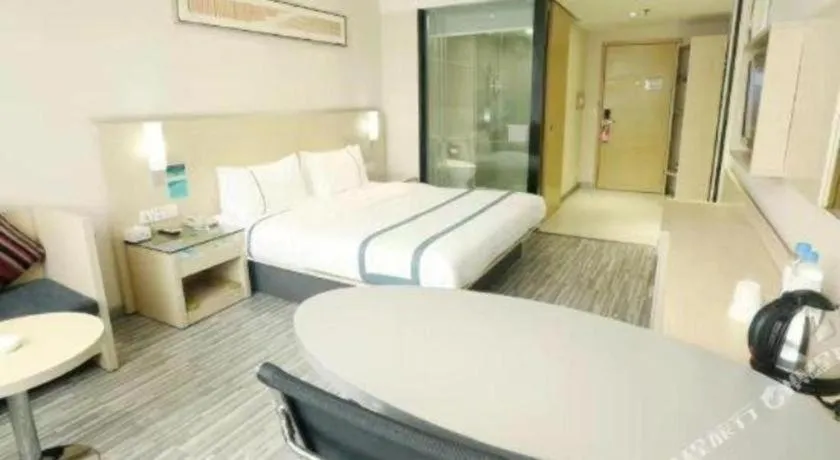 Bed in City Comfort Inn Liuzhou Ma'anshan Rongjun Road