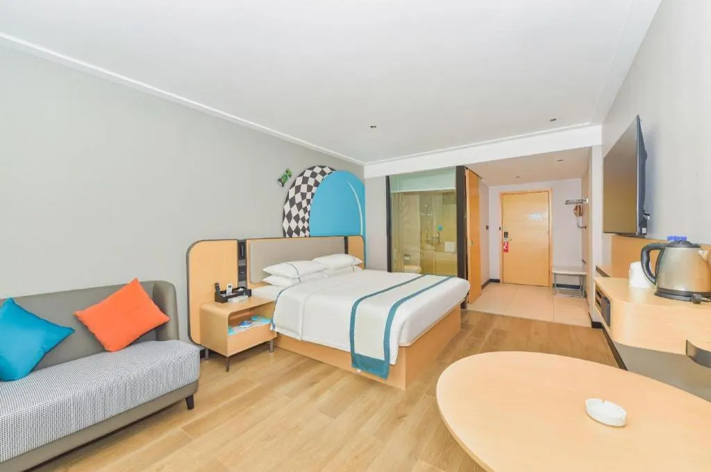 Bed in City Comfort Inn Liuzhou Ma'anshan Rongjun Road