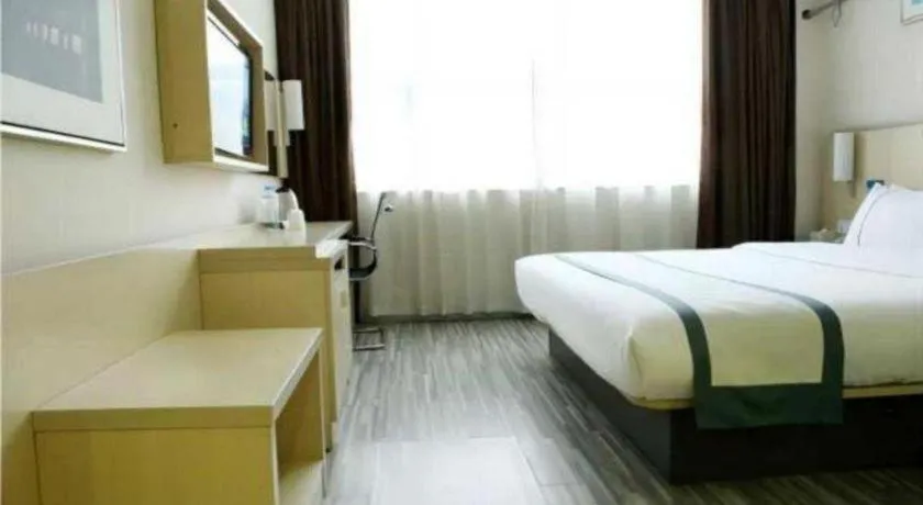 Bed in City Comfort Inn Liuzhou Ma'anshan Rongjun Road