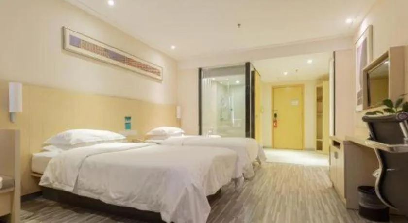 Bed in City Comfort Inn Liuzhou Ma'anshan Rongjun Road