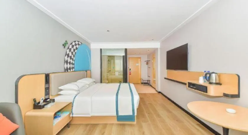 Bed in City Comfort Inn Liuzhou Ma'anshan Rongjun Road