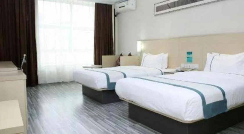 Bed in City Comfort Inn Liuzhou Ma'anshan Rongjun Road