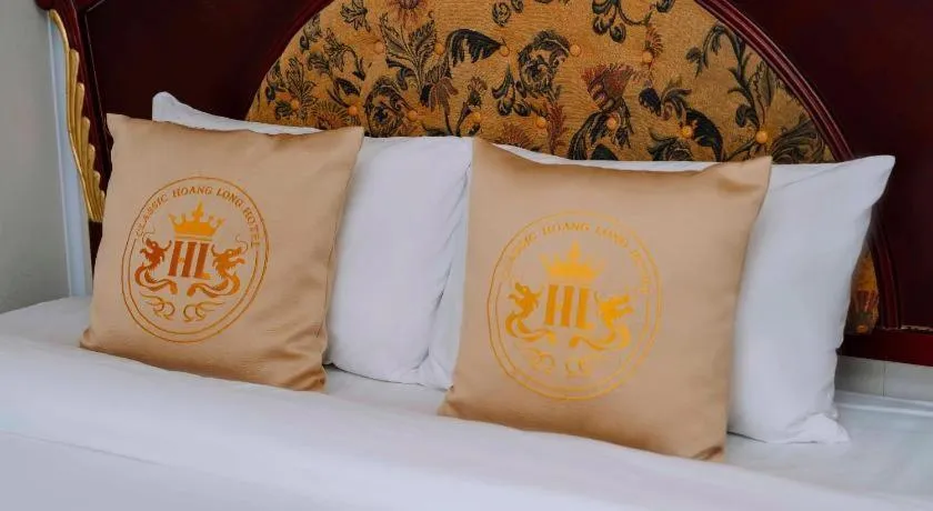 Bed in Hoang Long Hotel - Hai Phong City Center