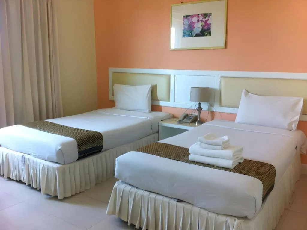 Bed in Seng Aroun Hotel