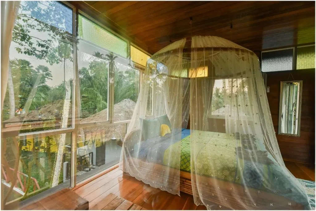 Bed in Tamsabai Resort