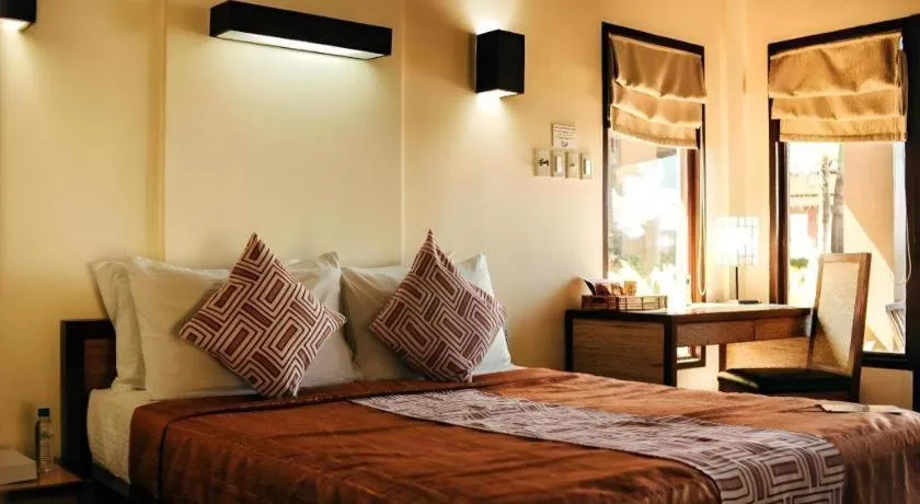 Bed in Kahuna Beach Resort and Spa