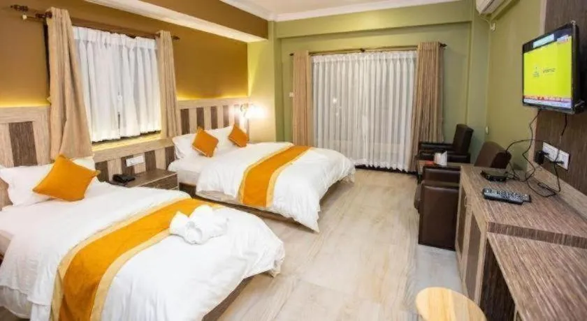 Bed in Hotel Visitors Inn P. Ltd.