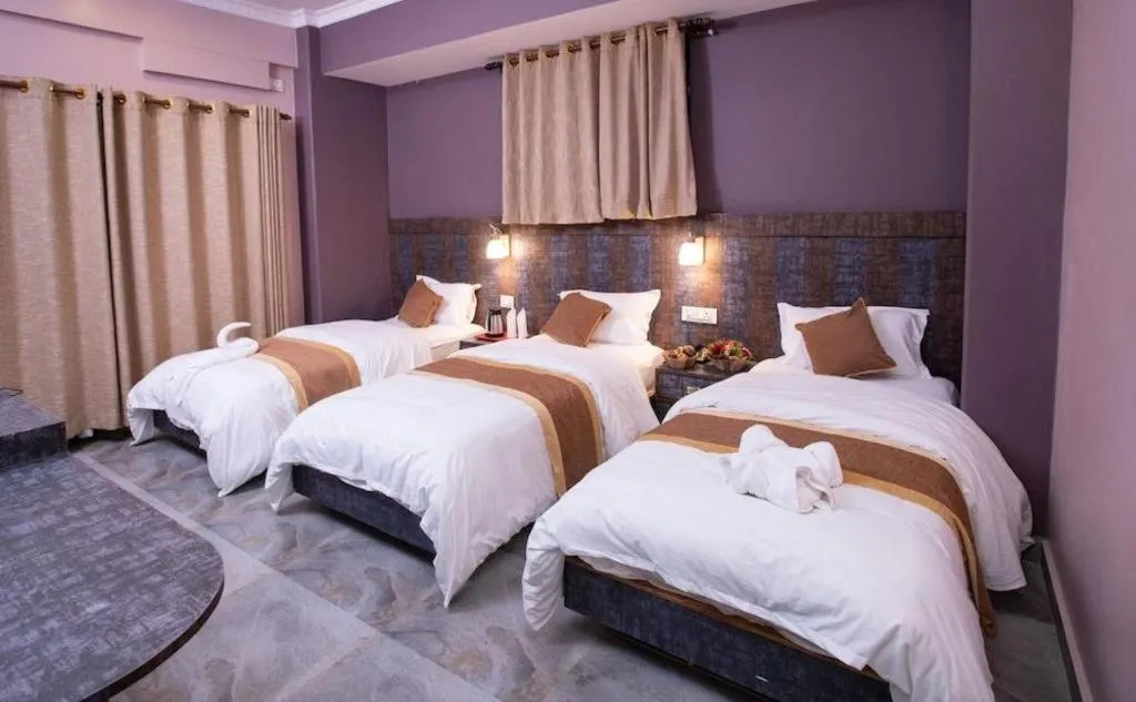 Bed in Hotel Visitors Inn P. Ltd.