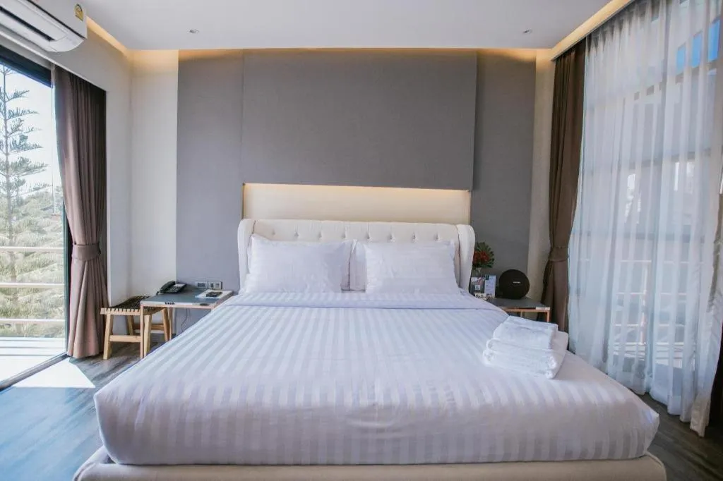 Bed in Mossview Resort