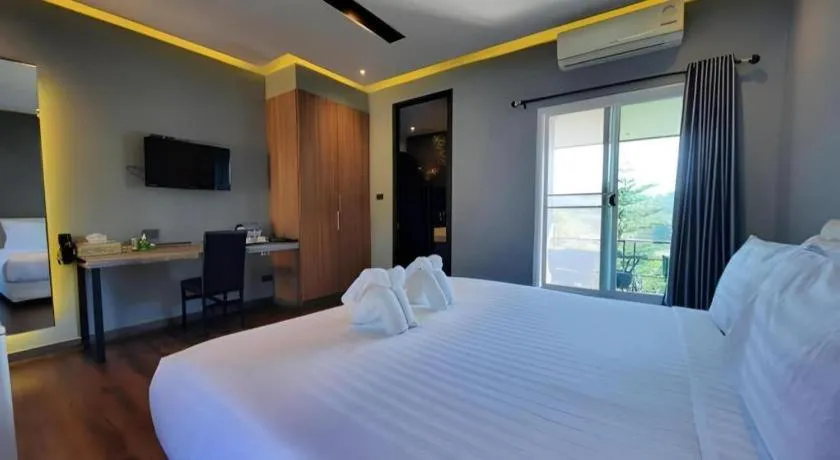 Bed in Mossview Resort