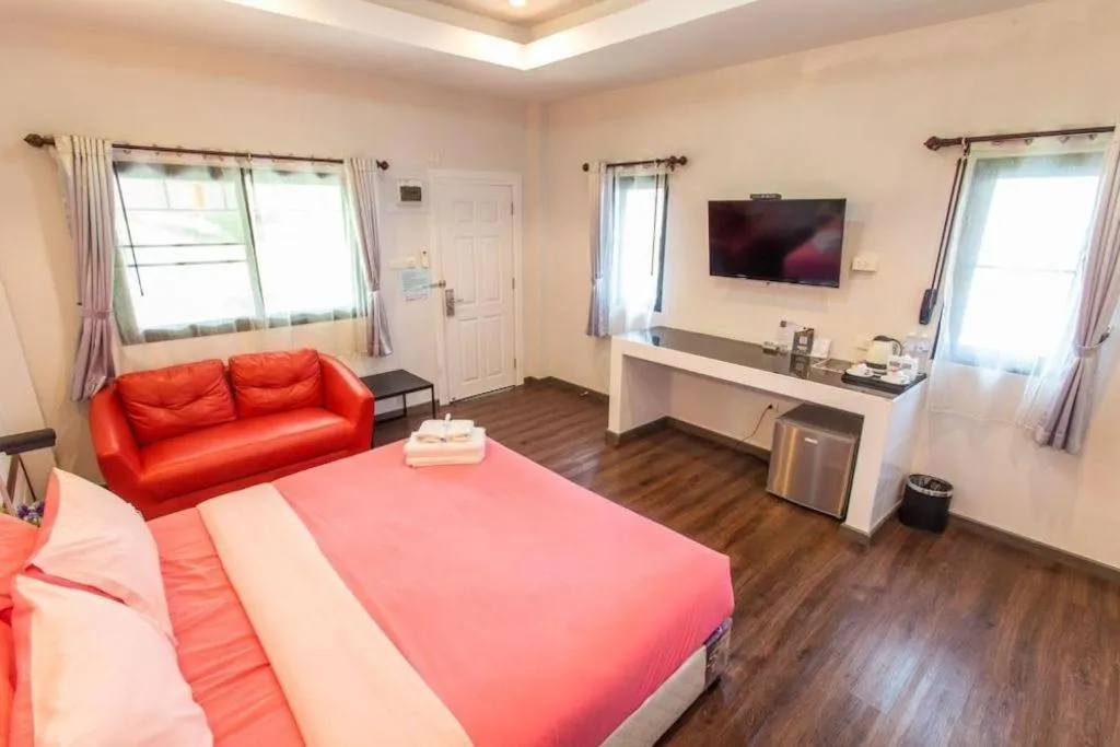 Bed in Mossview Resort