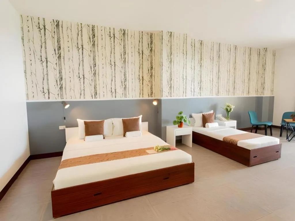 Bed in Ultra Winds Mountain Resort