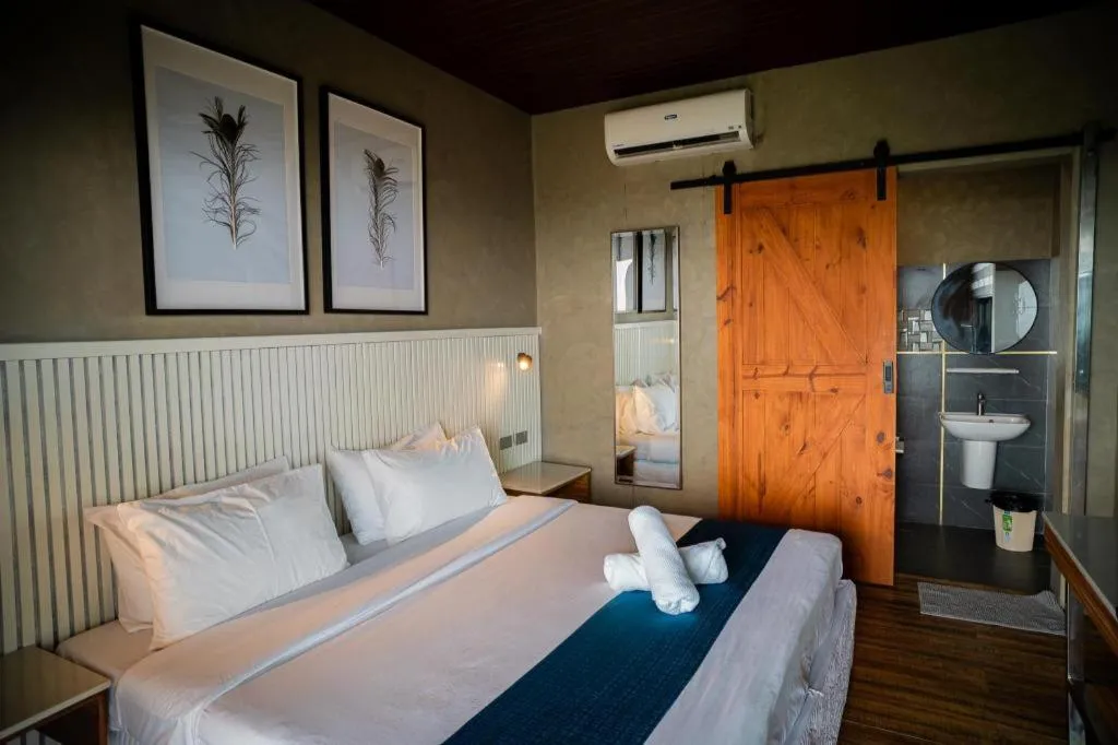 Bed in Ultra Winds Mountain Resort