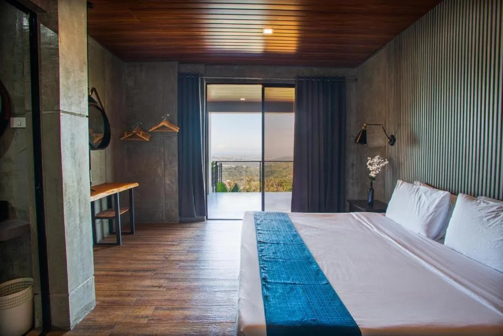 Bed in Ultra Winds Mountain Resort