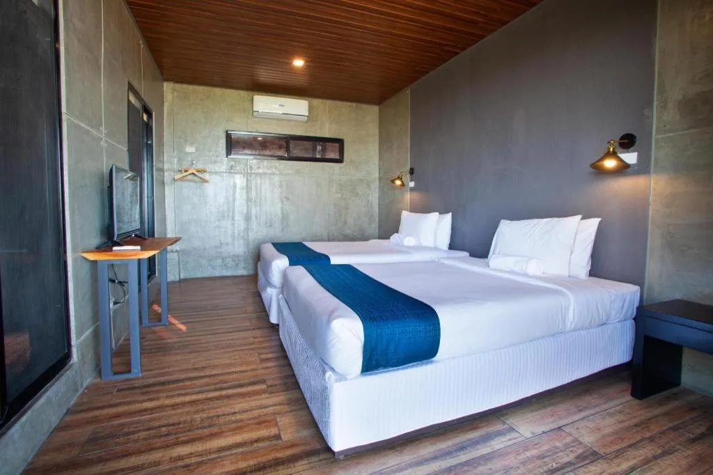 Bed in Ultra Winds Mountain Resort