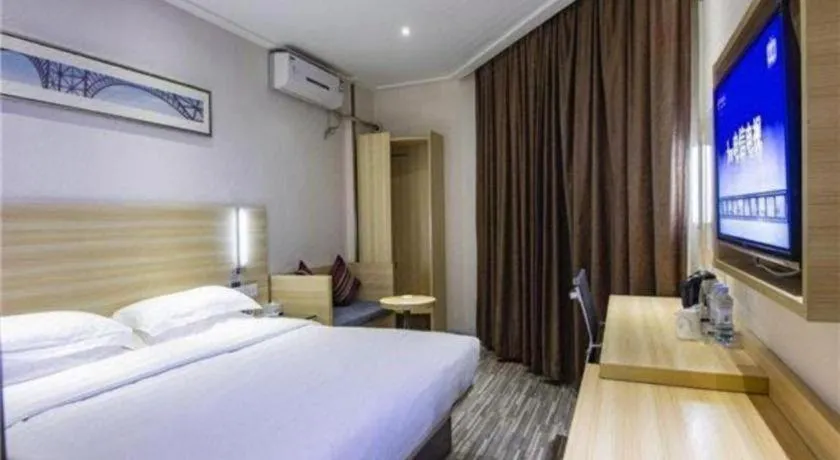 Bed in City Comfort Inn Nanchang Bayi Square Railway Station