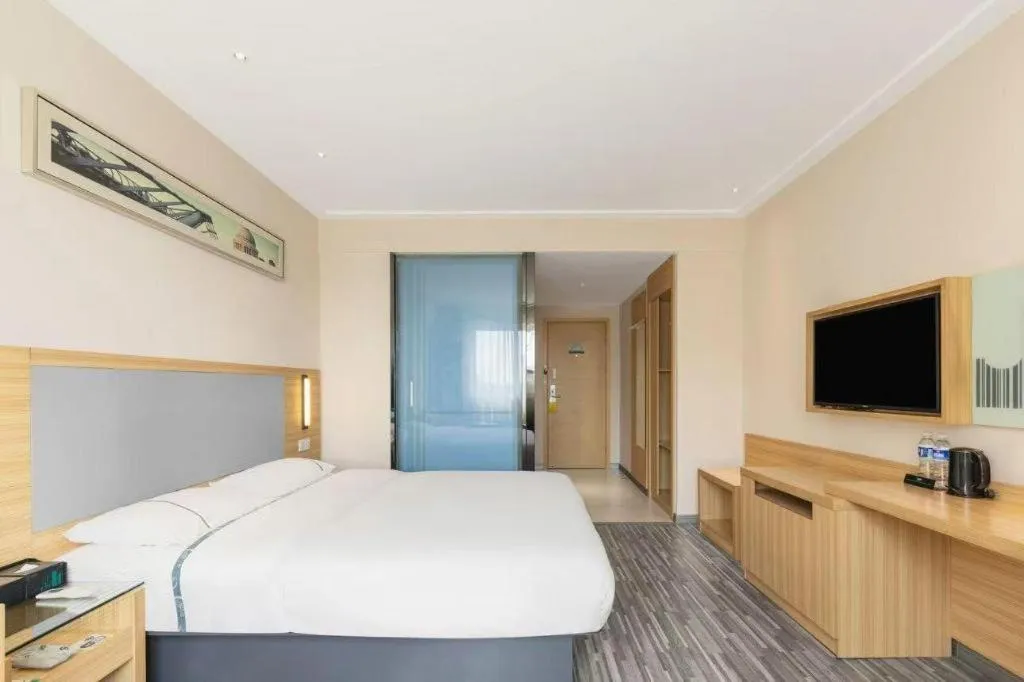 Bed in City Comfort Inn Nanchang Bayi Square Railway Station