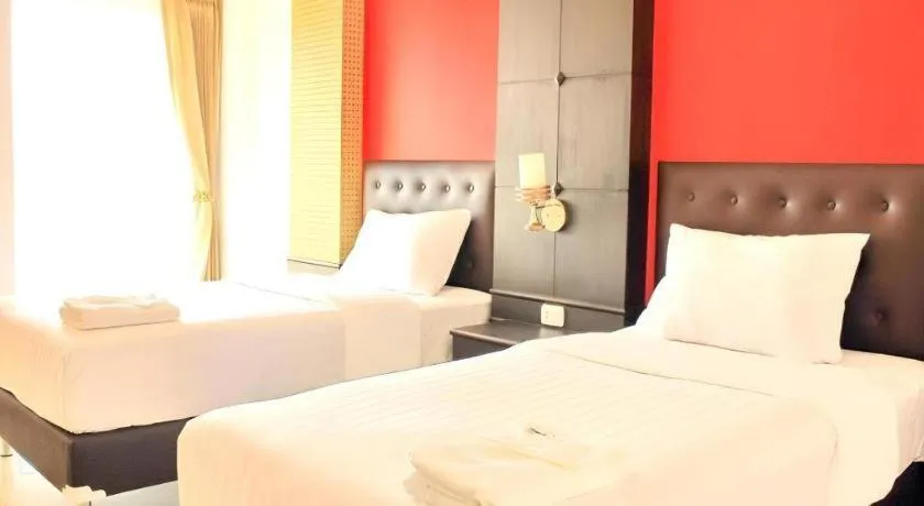 Bed in I-Yaris Boutique Resort