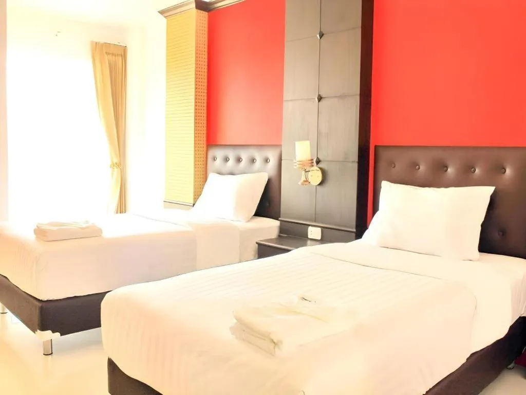 Bed in I-Yaris Boutique Resort