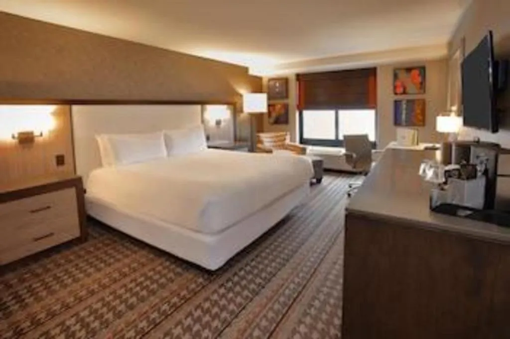 Bed in Blue Chip Casino Hotel Spa