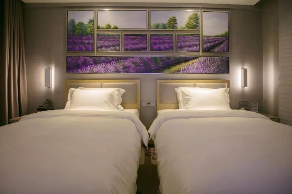 Bed in Lavande Hotels Yuxi Times Square