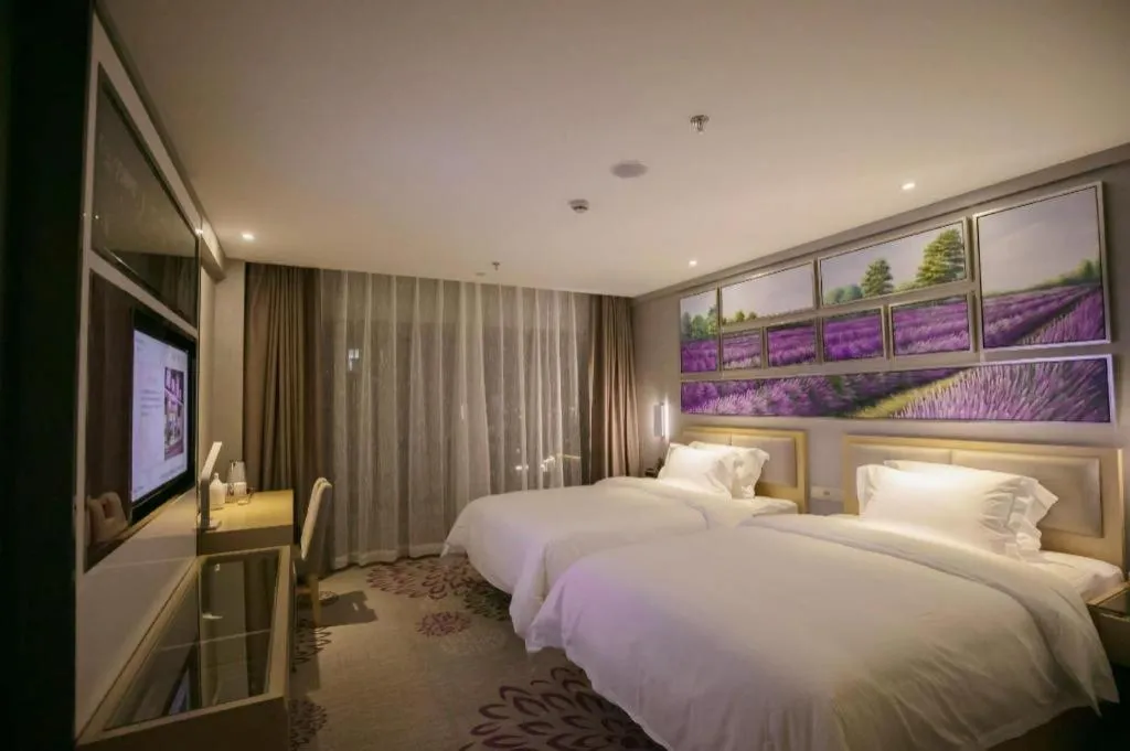 Bed in Lavande Hotels Yuxi Times Square