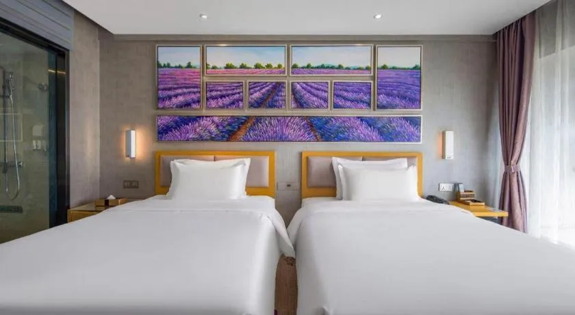 Bed in Lavande Hotels Yuxi Times Square