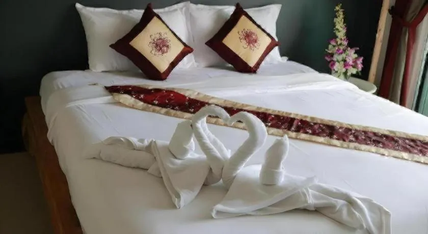Bed in Sripoom Boutique House