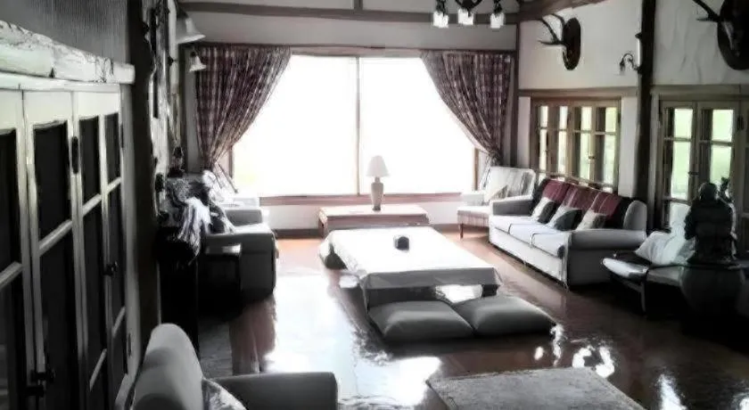 Bed in Chiangkham Luang Resort