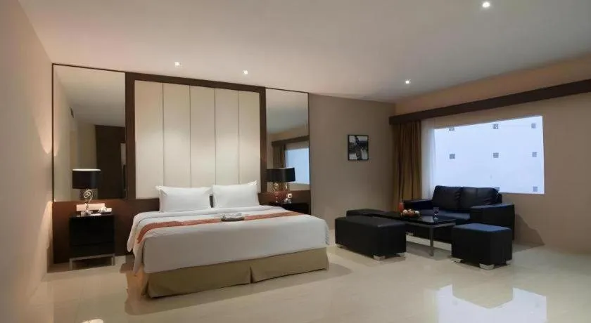 Bed in Aria Barito Hotel