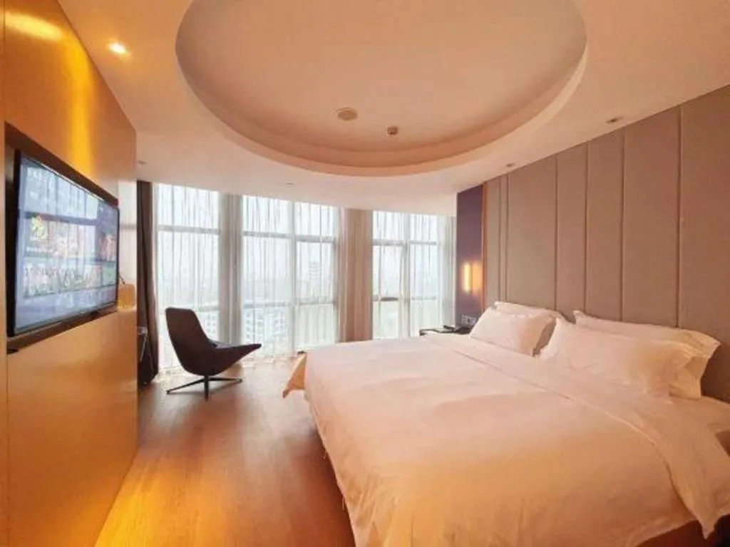 Bed in Lavande Hotel·Dongxing Port